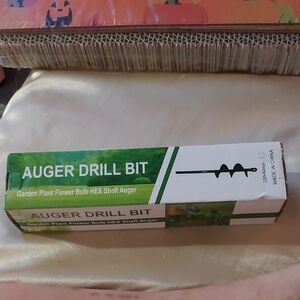Green Auger Drill Bit for Garden Planting
